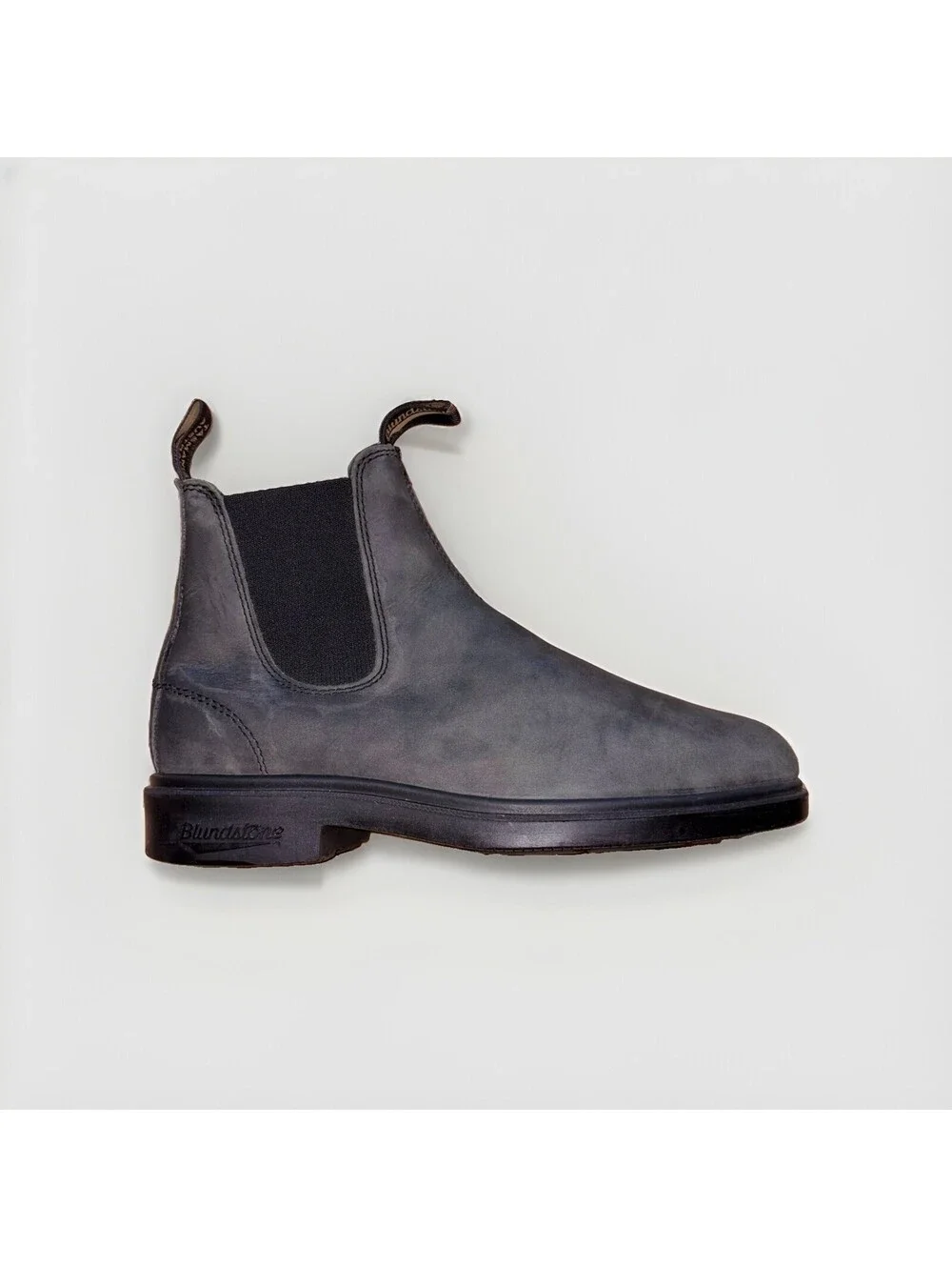 Blundstone Black Leather Slip On Chelsea Work Boots Men’s Size 8